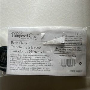 Bean Slicer Pampered Chef